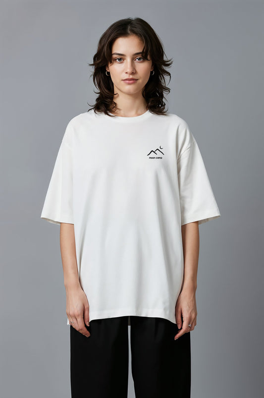 Kadın Moon Camp Oversize Tişört