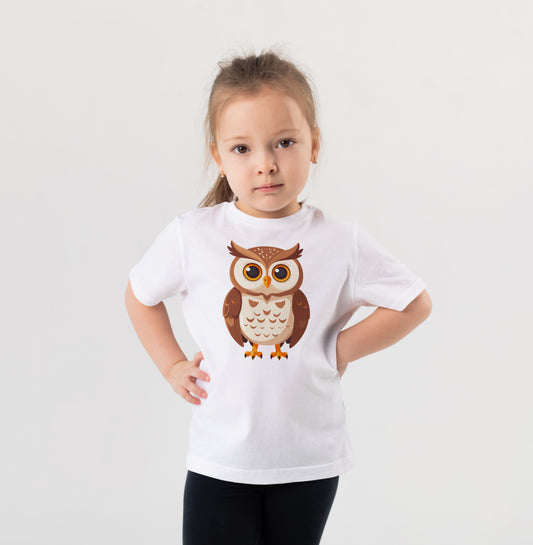 Çocuk Mini Baykuş Tişört