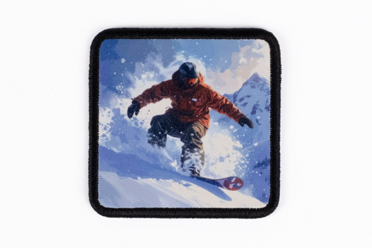 Snowboard Logolu Patch