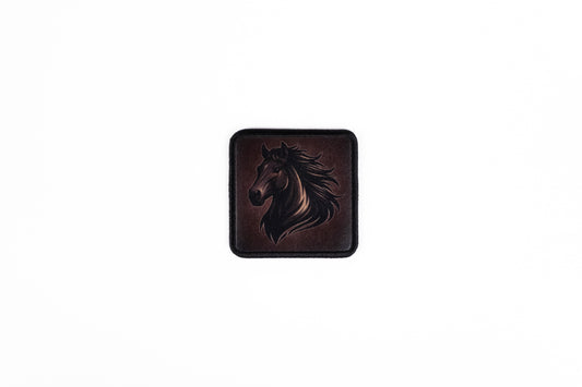 At (beyaz kıl nişaneli ) Logolu Patch