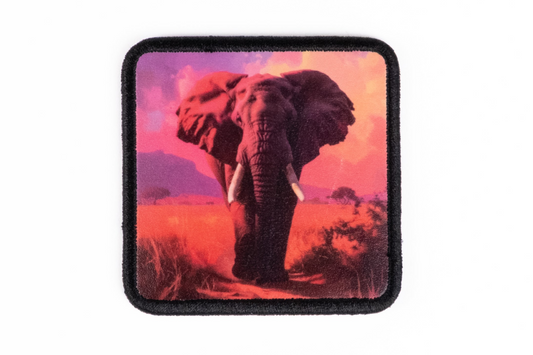 Fil Logolu Patch