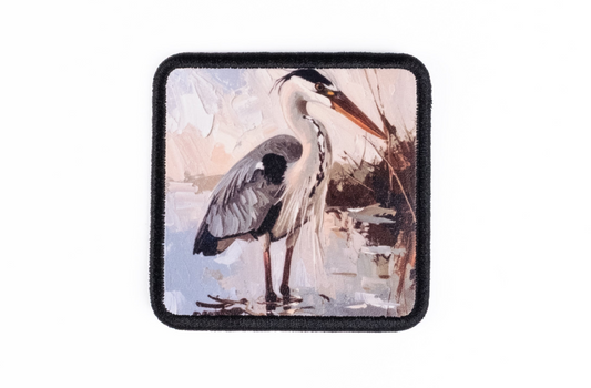 Mavi Balıkçık Logolu Patch