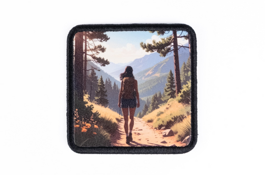 Kadın Trekking Logulu Patch
