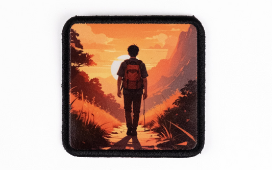 Erkek Trekking Logolu Patch
