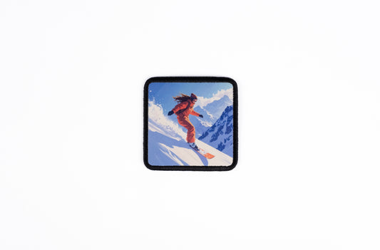 Kadın Snowboard Logolu Patch