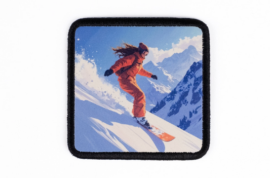 Kadın Snowboard Logolu Patch