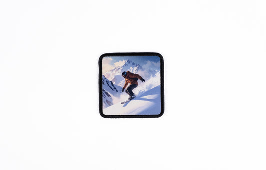 Erkek Snowboard Logolu Patch