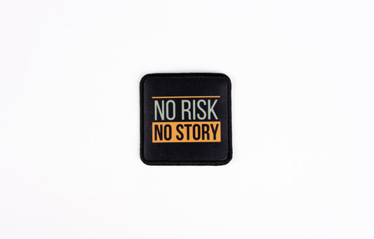 No Risk No Stroy Logolu Patch