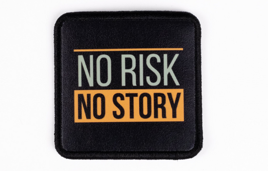No Risk No Stroy Logolu Patch