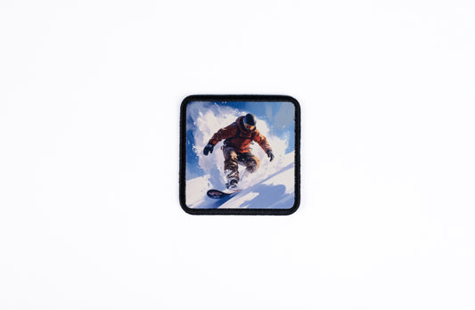 Erkek Snowboard v2 Logolu Patch