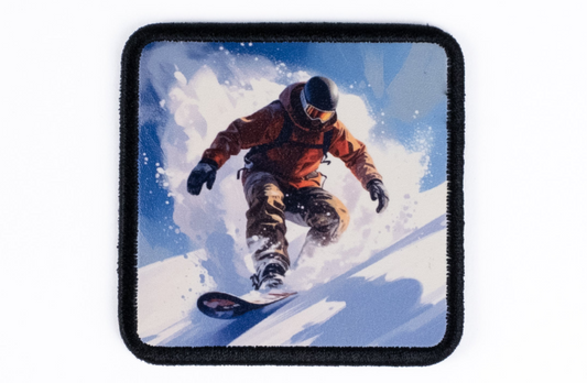 Erkek Snowboard v2 Logolu Patch