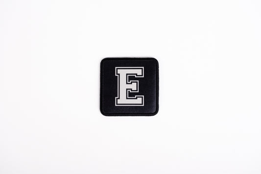 E Harfi Logolu Patch
