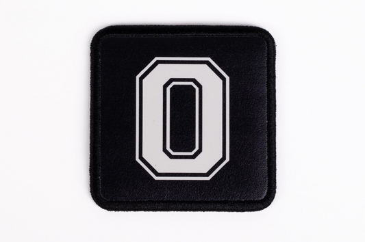 O Harfi Logolu Patch