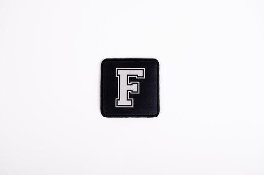 F Harfi Logolu Patch