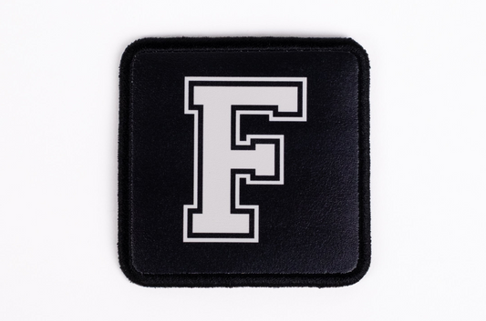 F Harfi Logolu Patch