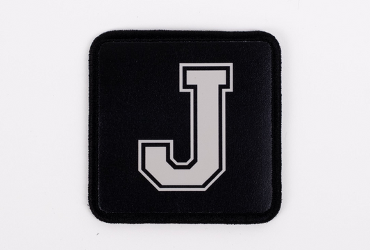 J Harfi Logolu Patch
