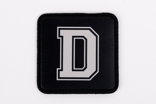 D Harfi Logolu Patch