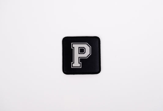 P Harfi Logolu Patch