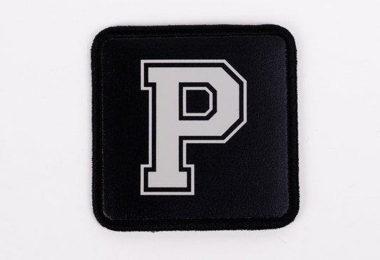 P Harfi Logolu Patch