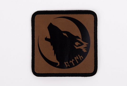 Türk Yazılı Bozkurt Logolu Patch