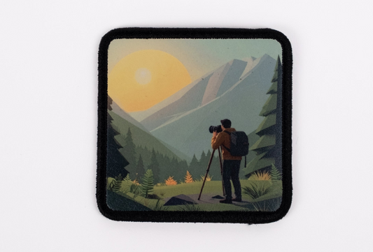 Erkek Fotoğrafçı Logolu Patch