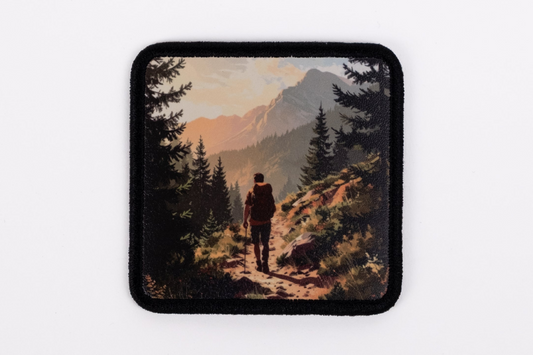 Erkek Trekking Logolu Patch