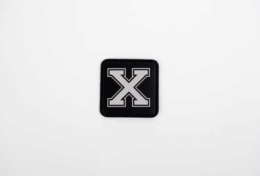 X Harf Logolu Patch