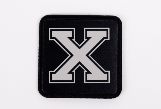 X Harf Logolu Patch