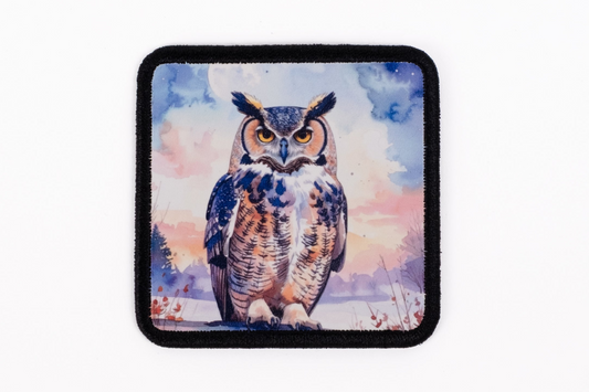 Baykuş Logolu Patch