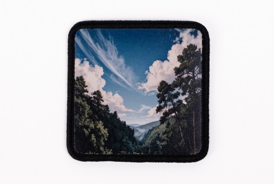 Manzara Logolu Patch