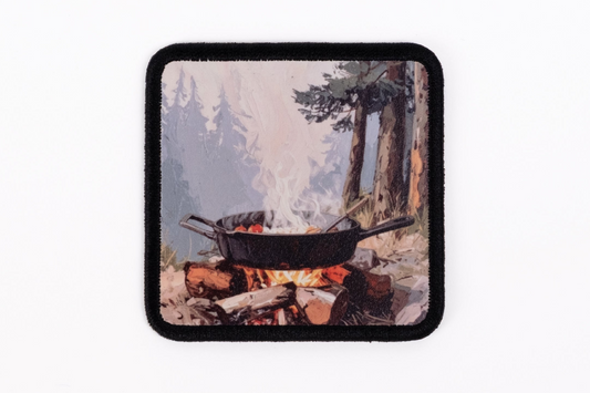 Kamp-Yemek Logolu Patch