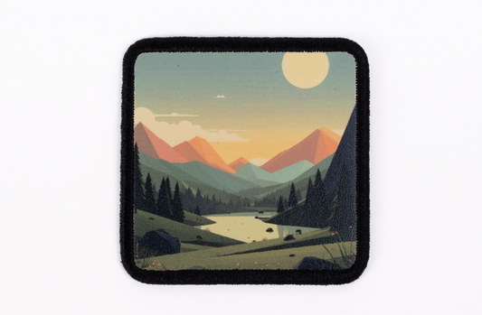 Manzara Logolu Patch