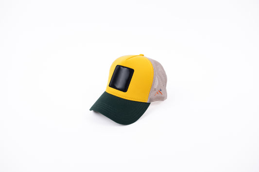 Yeşil-Sarı Trucker Şapka