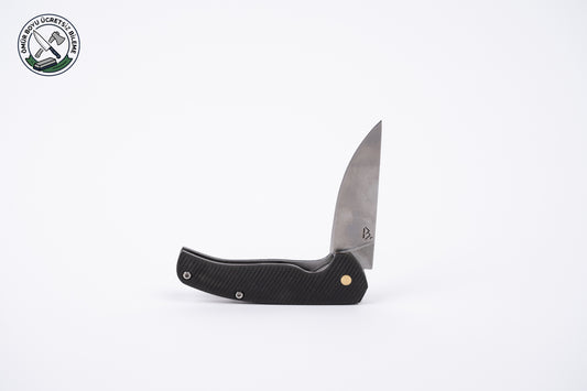 Siyah Bushcraft Çakı - 4116 Alman Çeliği
