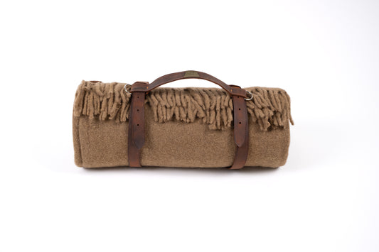 Kahverengi Yün Battaniye