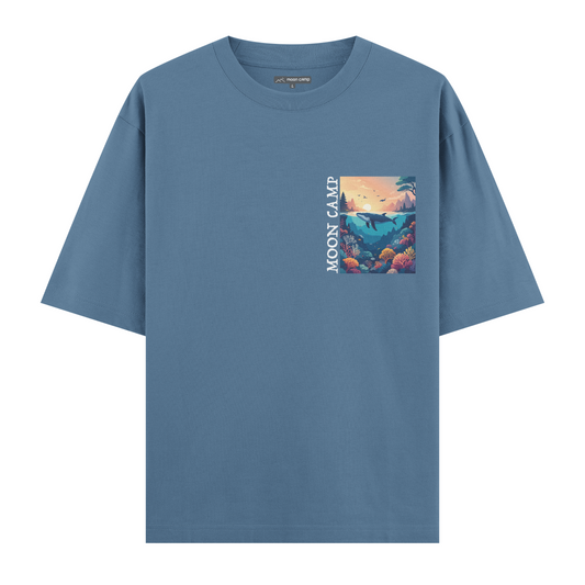 Humpback Whale Oversize T-shirt