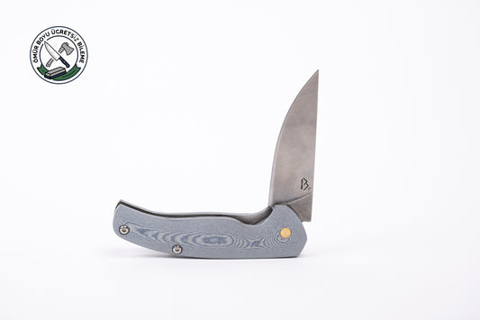 Mavi Bushcraft Çakı - 4116 Alman Çeliği